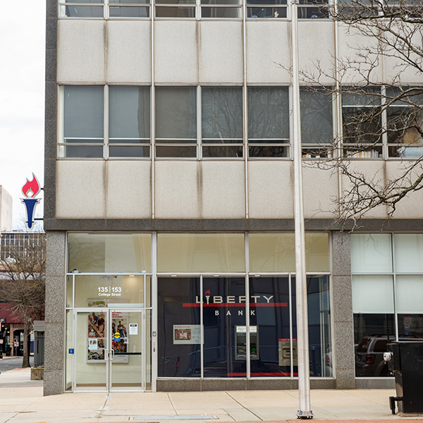 Liberty Bank branch exterior